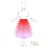 Couture Ombre Romantic Tutu with Briefs